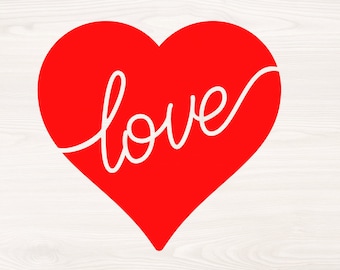 heart love SVG PNG file for cutting machines, digital clipart, valentine, valentine's day