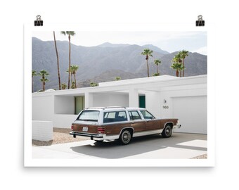 Vintage Car in Palm Springs | Photo Print, Photography Print, Modern Art Print, Modern Wall Art, Minimalist Print, Home Decor Print