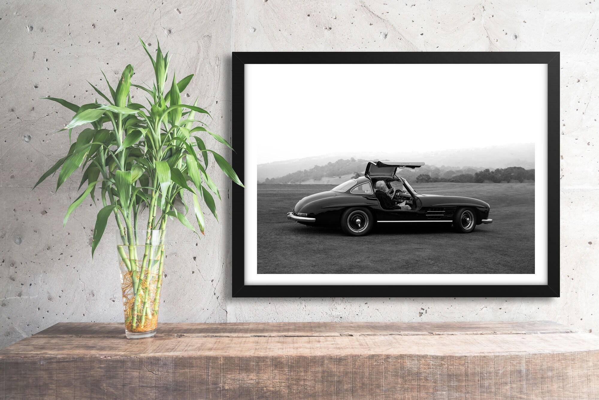 Vintage Mercedes Benz 300 SL Gullwing | Photo Print, Photography Print ...