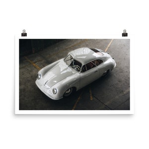 Vintage Porsche 356 | Foto-Druck, Fotografie Druck, moderne Kunstdruck, moderne Wandkunst, minimalistischen Druck, Home Decor Print, Wanddruck