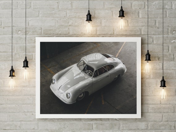 ヴィンテージ ポルシェ 356 | 写真プリント、写真プリント、モダン