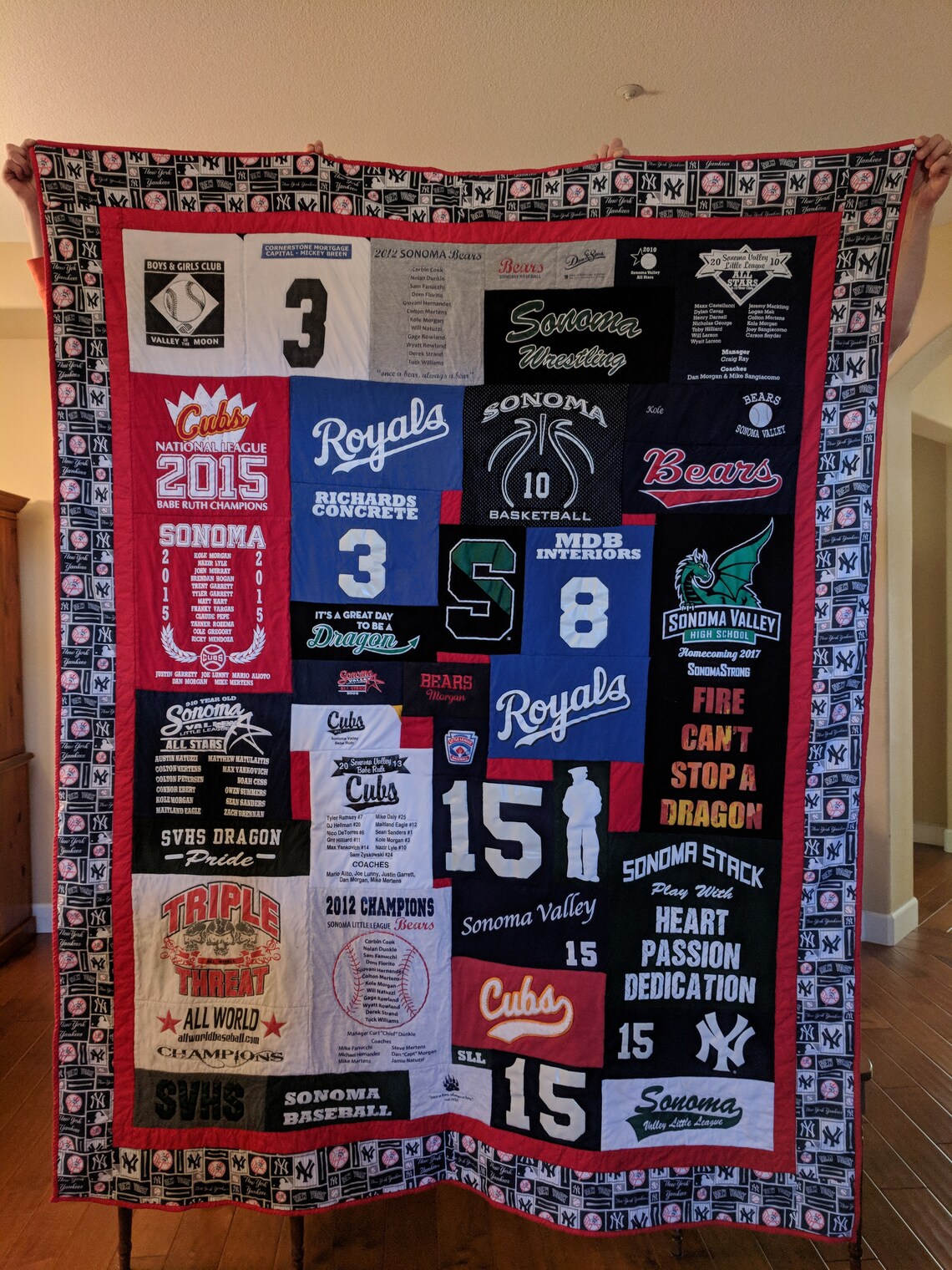 Custom Memory Quilt T-shirt Quilt | Etsy