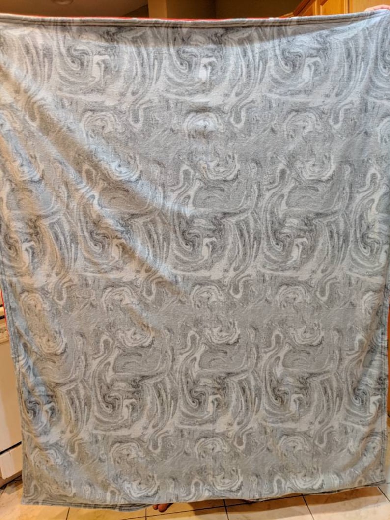 Red cat reversible fleece blanketthrow