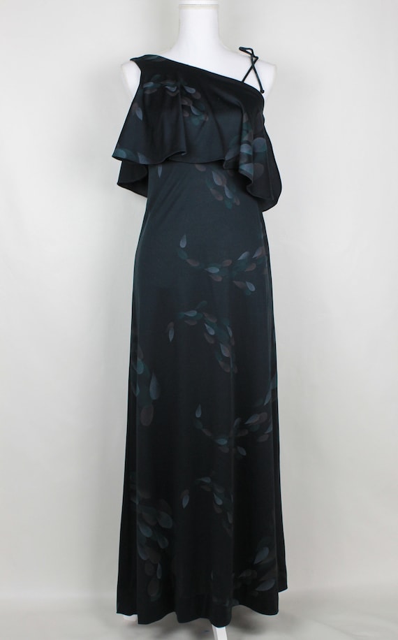 Vintage Asymmetrical Maxi Dress