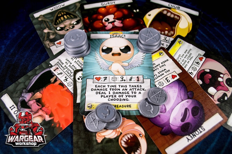 the binding of isaac four souls figures