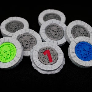 NICKEL and DIME TOKENS The Binding of Isaac Four Souls 