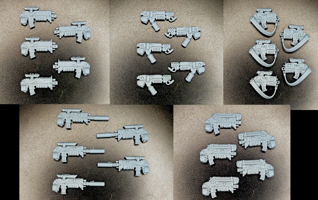 Battle Brother Guns Bits Collection (25 GUNS!) - Etsy