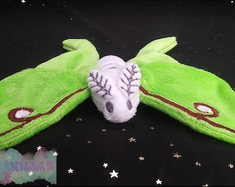 luna moth stuffed animal