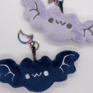 READY TO SHIP Cute Bat Plushie Keychain