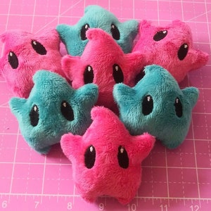 MADE TO ORDER Super Mario Galaxy Inspired Luma Charm Plushies