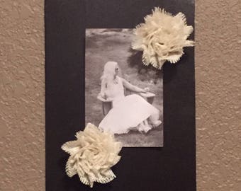 Oil Rubbed Bronze Metal Magnetic Photo Board