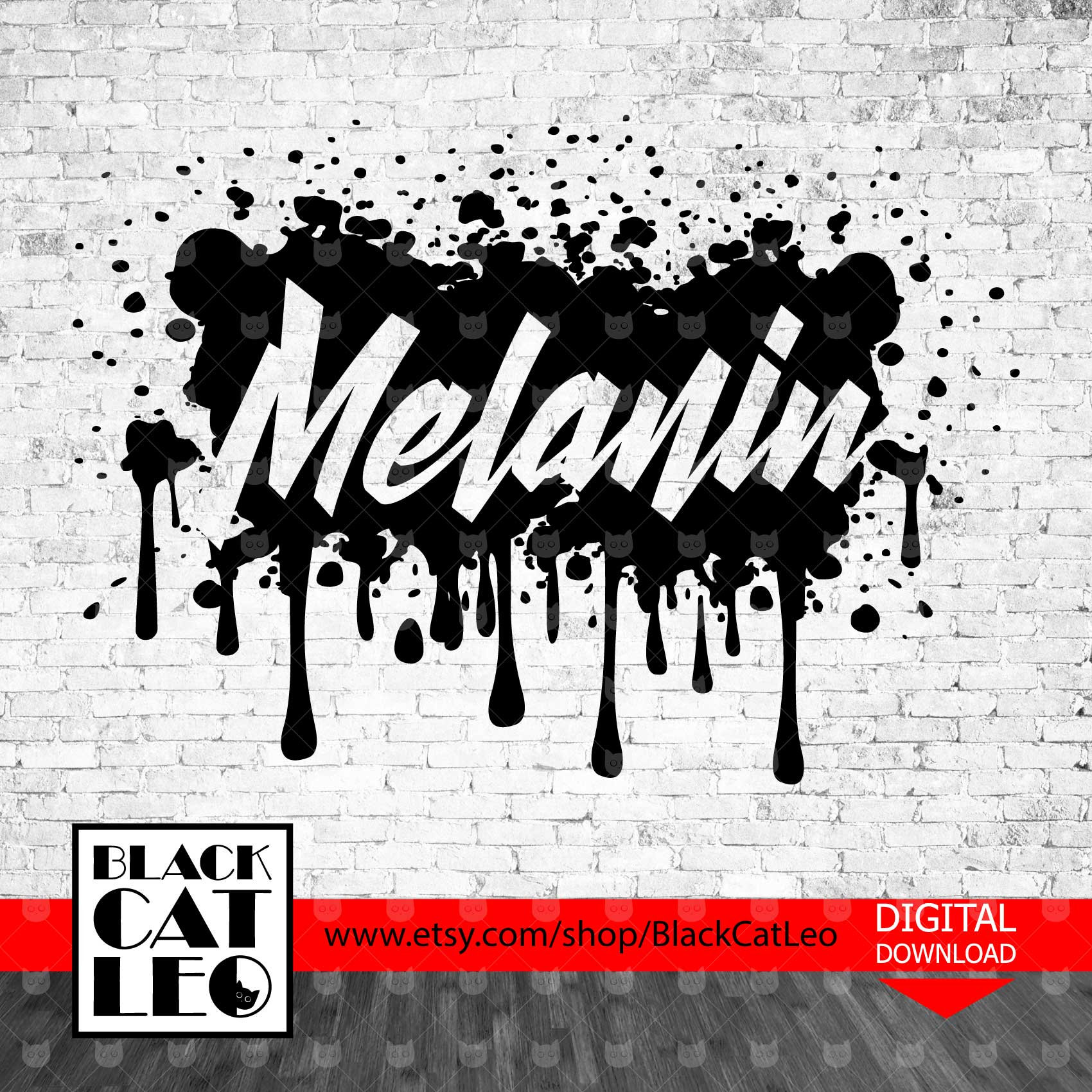 Melanin SVG Grunge Melanin SVG Distressed Melanin svg | Etsy