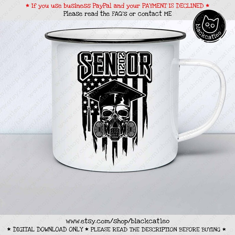 Download Class of 2020 svg Distress gas mask American flag Skull in ...