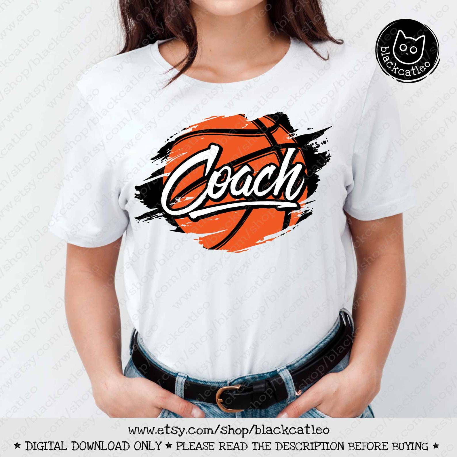 Basketball COACH t shirt design svg Basketball coach gift Etsy