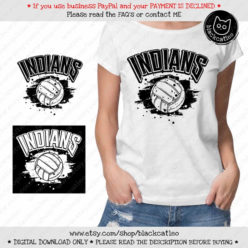 Download Indians volleyball svg Volleyball cheer t shirt design png ...