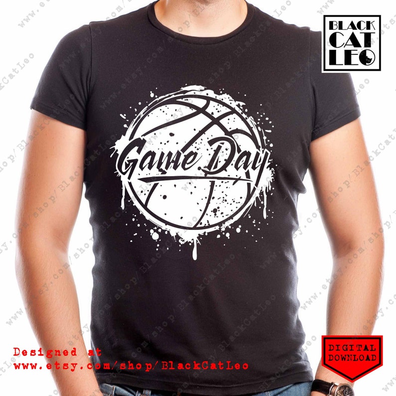 game day t shirt cut