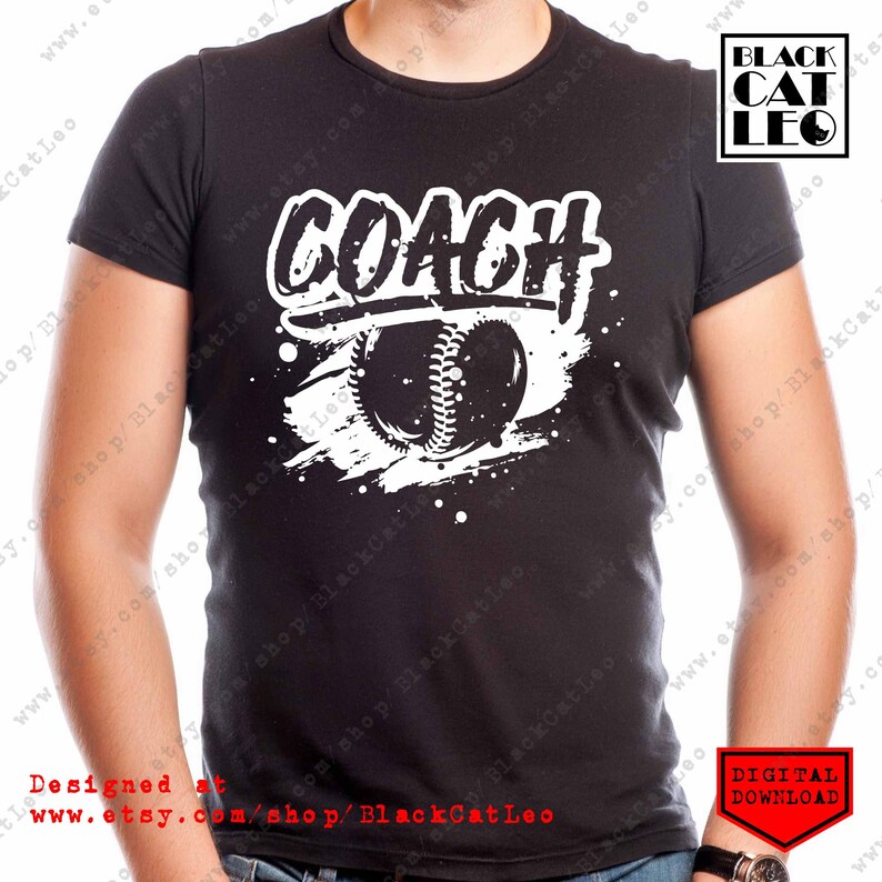 Baseball coach svg Baseball COACH t shirt design sublimation Etsy