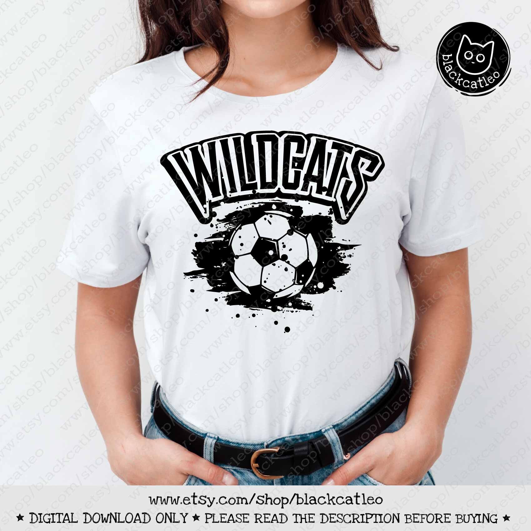 Wildcats Soccer t shirt design PNG Soccer Wildcats SVG cut Etsy