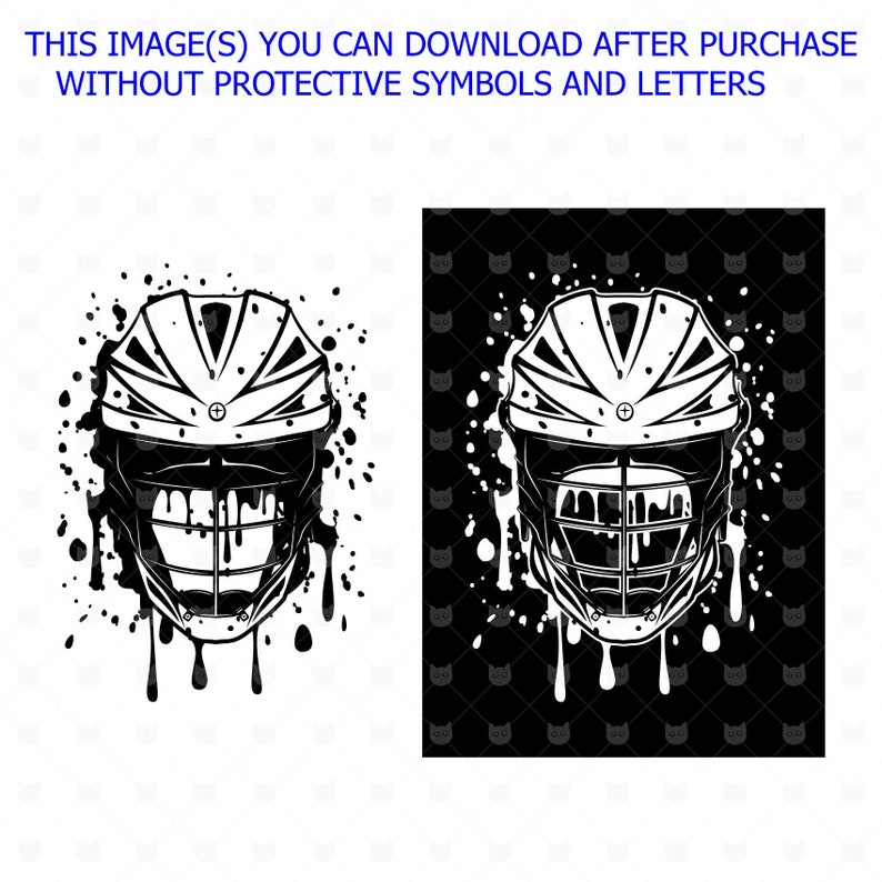 Lacrosse svg Lacrosse helmet svg Lacrosse cut file Grunge Etsy