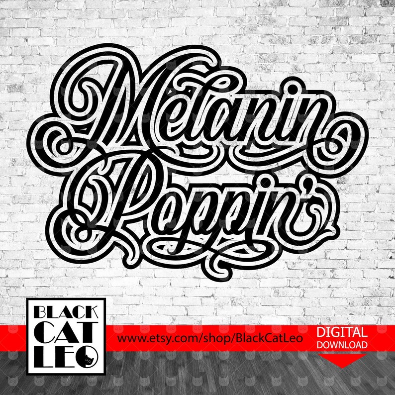 Download Melanin bundle svg Melanin Poppin' png Melanin Queen | Etsy