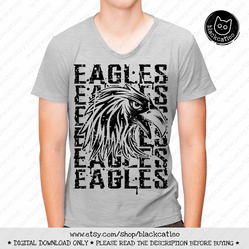 Download Eagles SVG Eagles t shirt design PNG Eagles head Eagles | Etsy