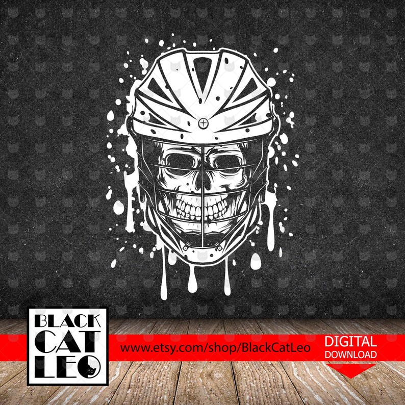 Lacrosse svg Skull svg Lacrosse helmet svg Lacrosse cut Etsy