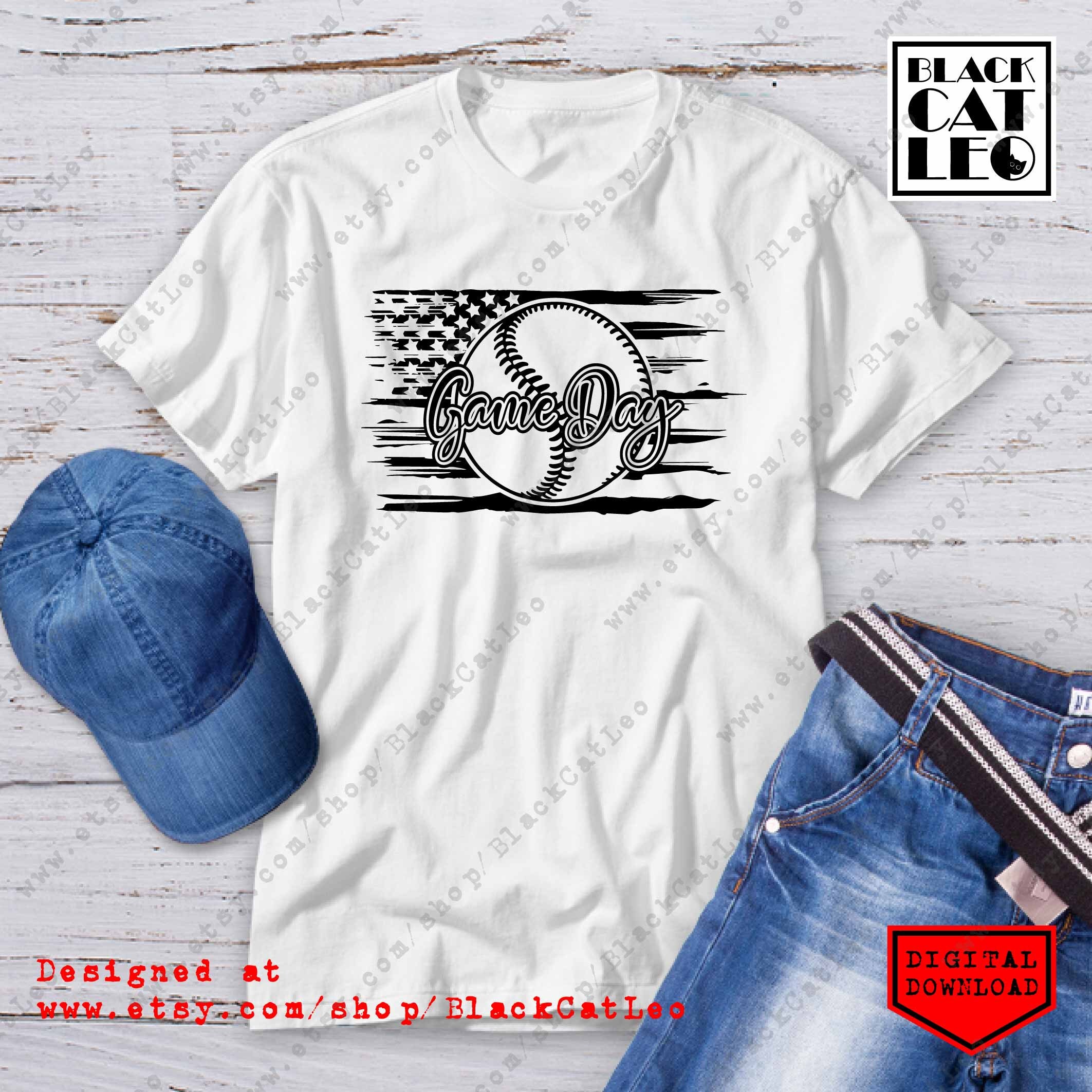 game day t shirt cut