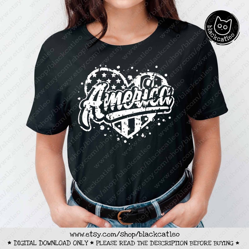Download America on heart svg Heart with american flag svg ...