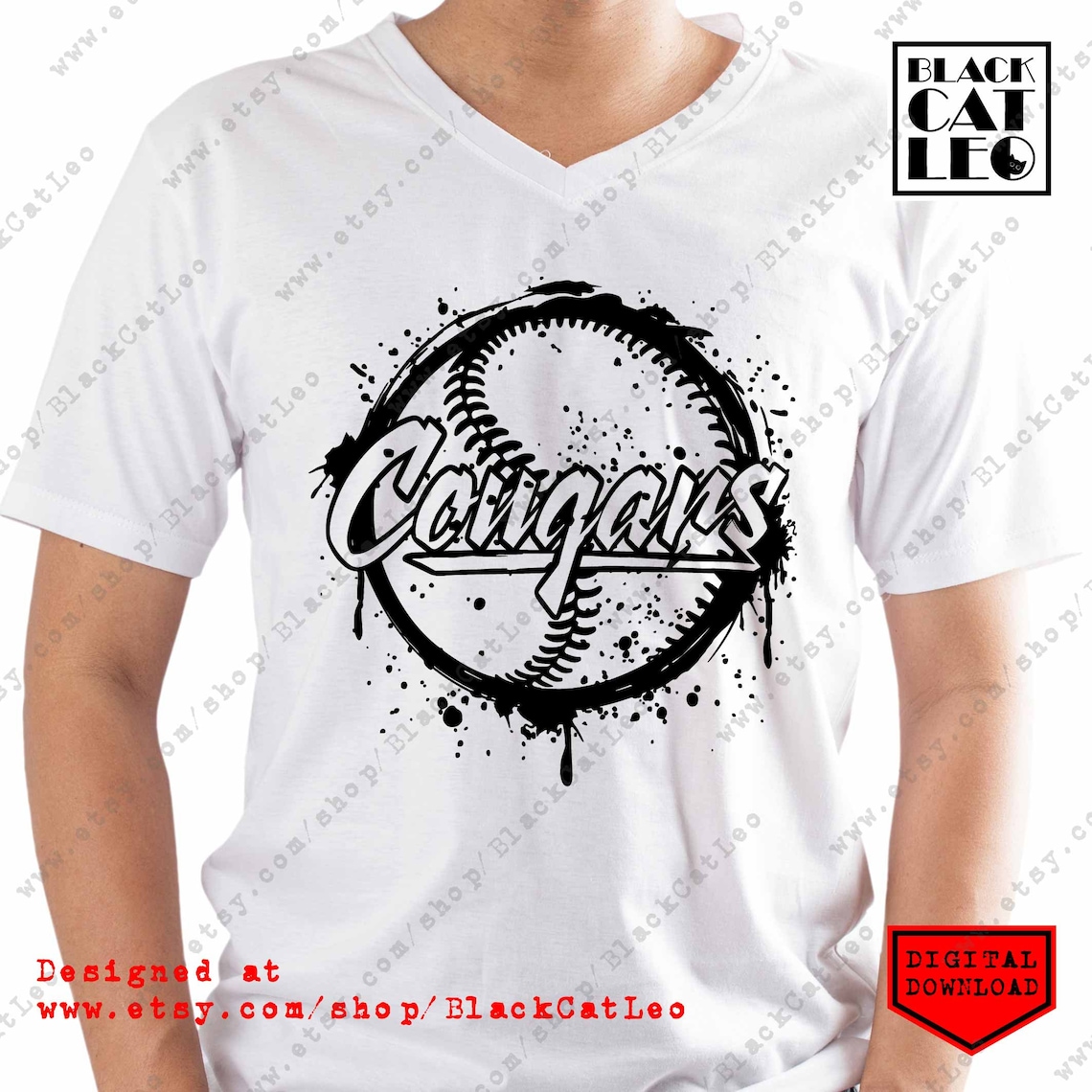 cougars-t-shirt-design-sublimation-png-baseball-ball-cut-file-etsy