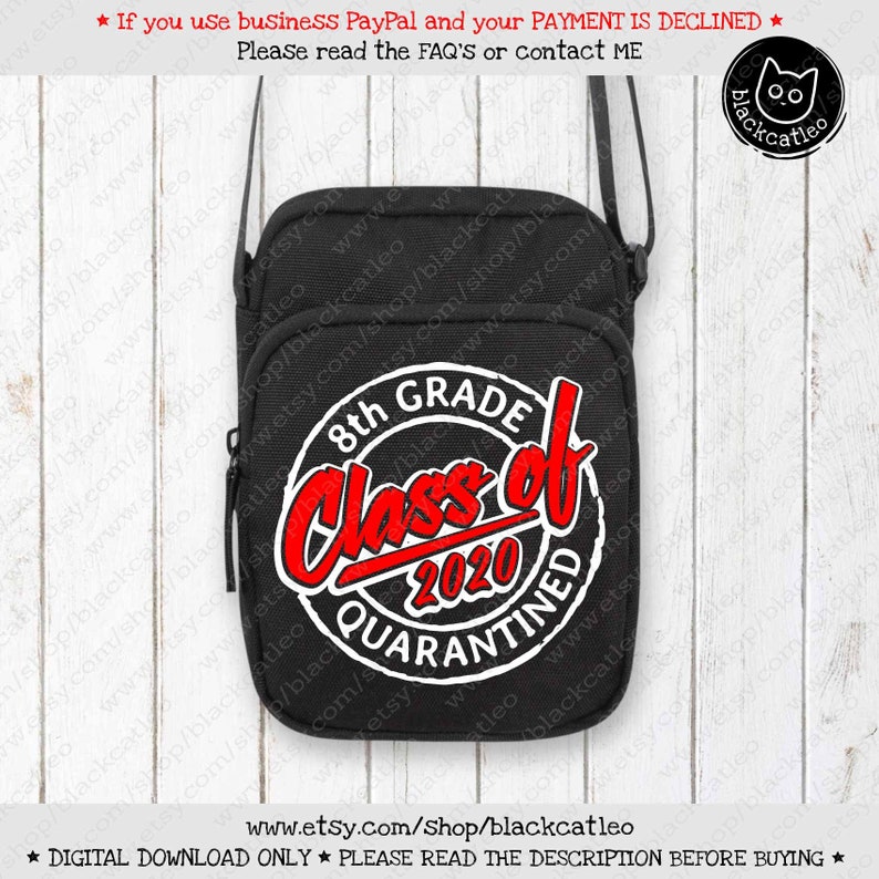 Download Distressed Stamp Eighth grade Quarantined Class of 2020 ...