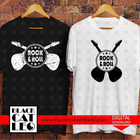 Download Rock and roll svg Music svg Vector grunge t shirt design ...