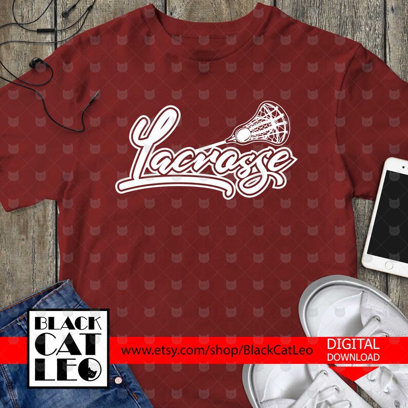 Lacrosse t shirt design Lacrosse cut file svg Lacrosse stick Etsy