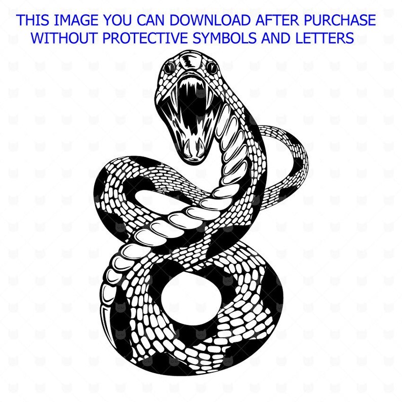 Download Snake cut file svg Serpent dxf Vector Snake t shirt design ...