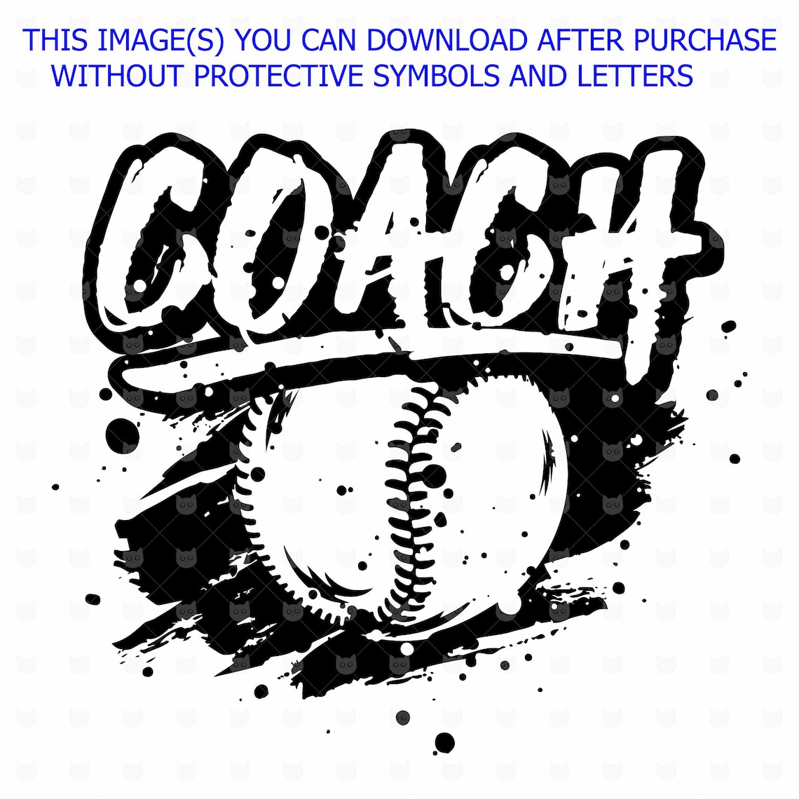 Baseball coach svg Baseball COACH t shirt design sublimation Etsy