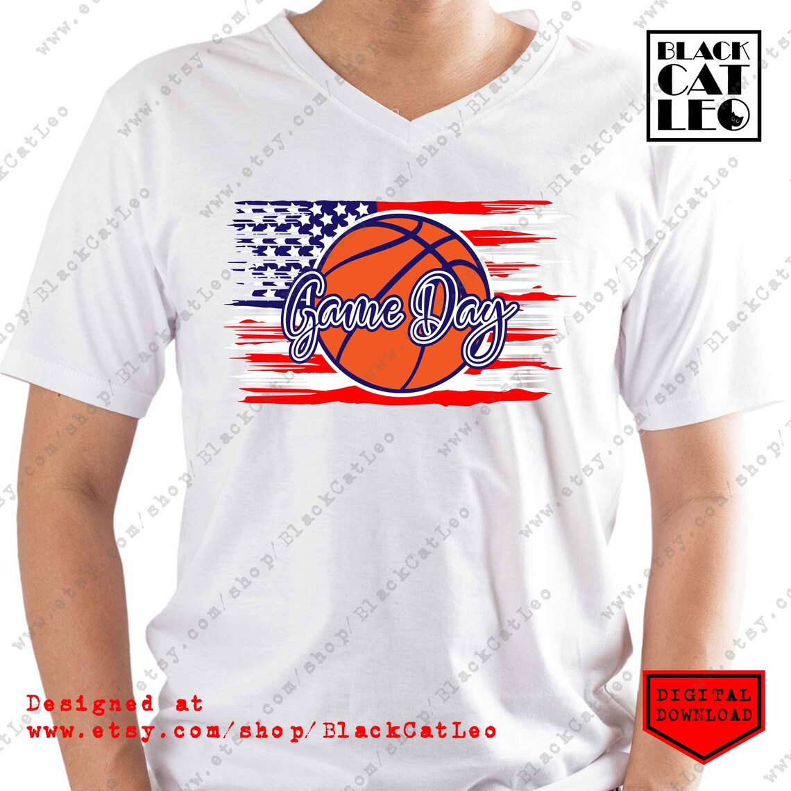 game day t shirt cut