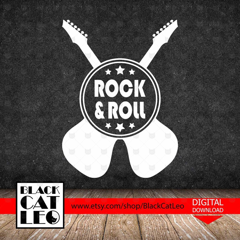 Download Rock and roll svg Music svg Vector grunge t shirt design ...