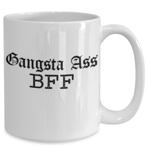 Best Friend Forever - Bff Funny Coffee Tea Mug - Great Gift Idea for Men or Women