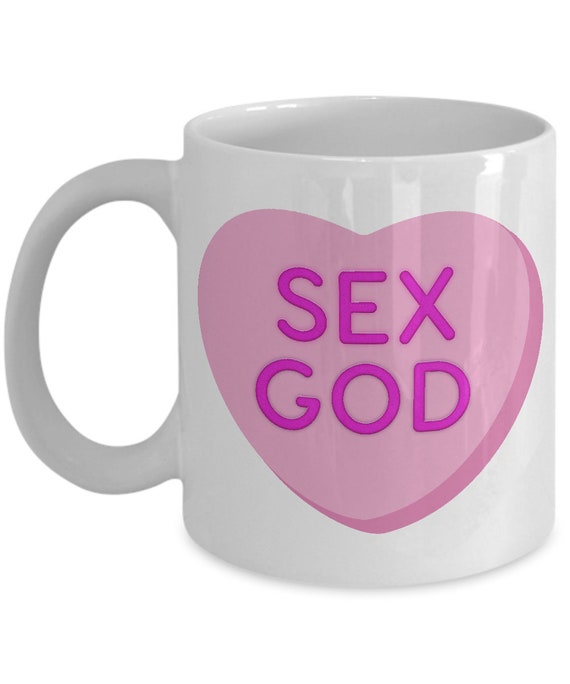 Cute Candy Heart Valentines Day Coffe Mug Funny Sex image