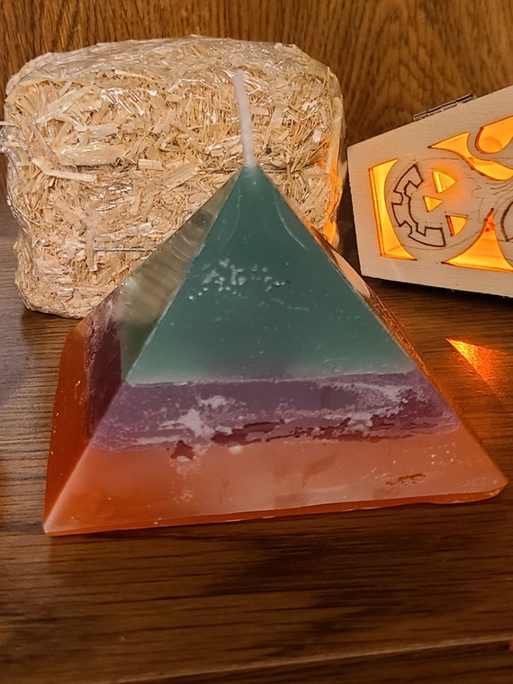 Spirit of the Season Hidden Treasure Secret Scented Pyramid Candle Etsy