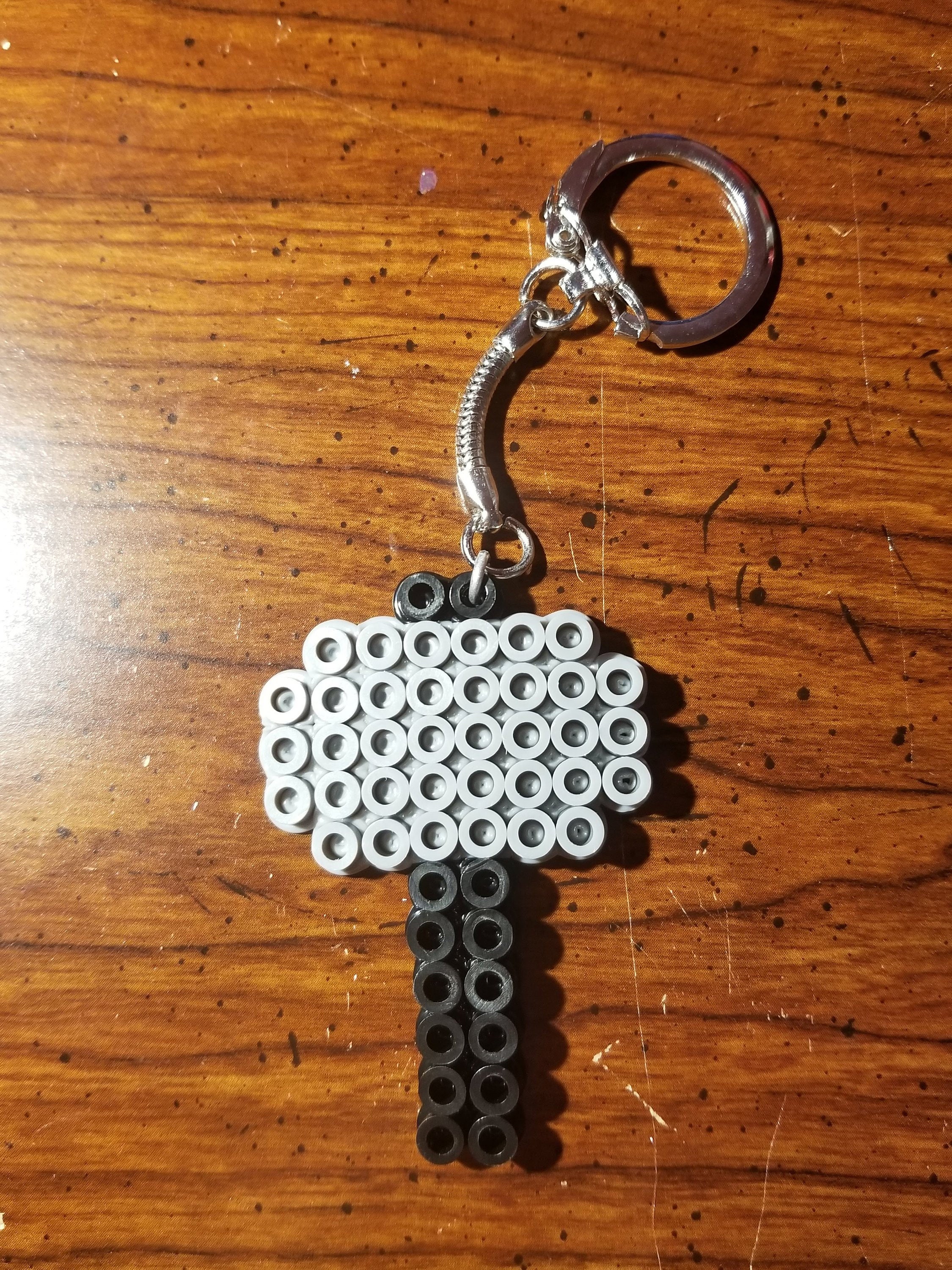 The Hammer of Hammers Perler Bead Key Chain Etsy
