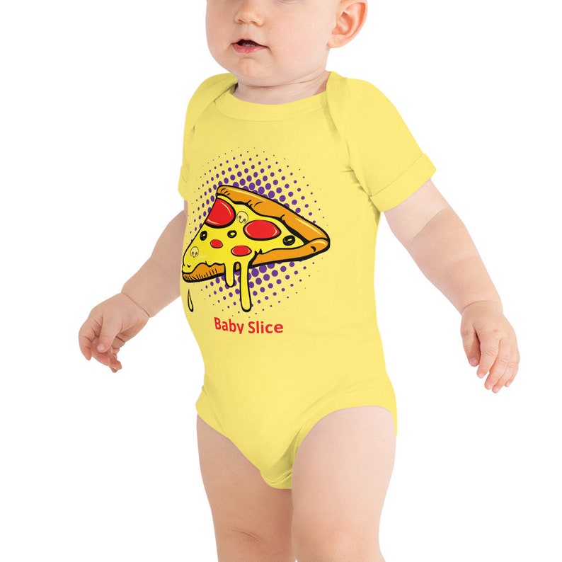 Baby One Piece T-Shirt Baby Onesies Cute Baby Onesie Baby Jumper Baby Pizza Slice Onesie