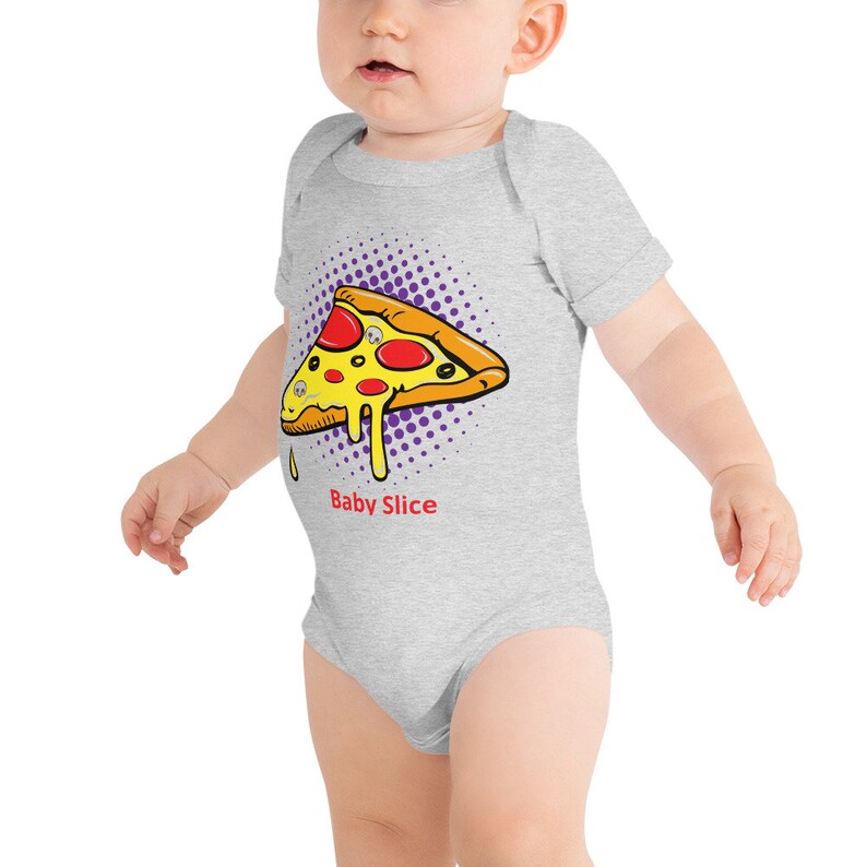 Baby One Piece T-Shirt Baby Onesies Cute Baby Onesie Baby Jumper Baby Pizza Slice Onesie