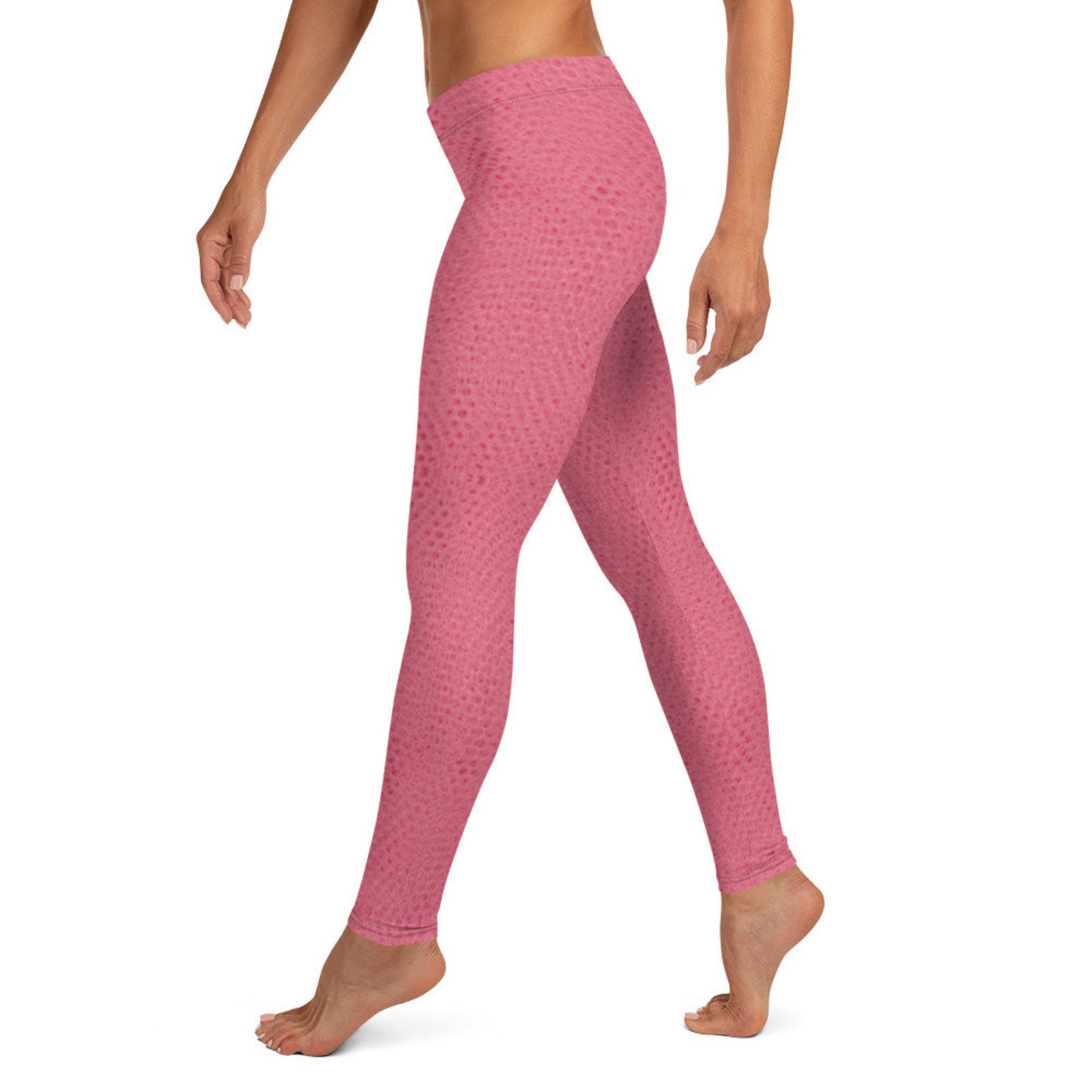 Hot Pink Yoga Leggings for Women Etsy