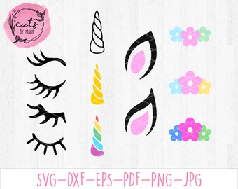 9 unicorn ears and horn template template free download