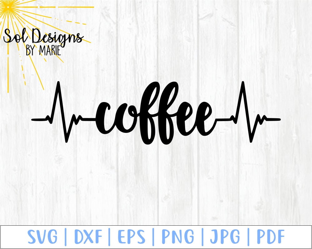 Download Coffee Addiction Heartbeat svg Mom Life svg Super mom svg ...