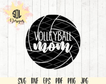 Volleyball Mom svg - Je serai toujours sa plus grande fan de volleyball mom svg - fichier coupe sport - téléchargement instantané - svg dxf eps png jpg pdf
