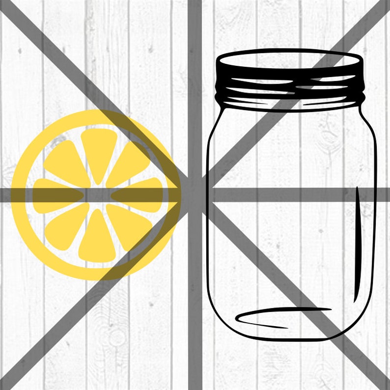 Download Sweet Tea & Jesus svg Mason Jar with Lemon svg design | Etsy