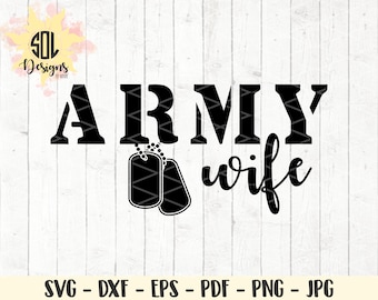 Armésoldat hustru svg - Amerika den vackra - Cricut Silhouette cut file - direkt nedladdning - svg dxf eps png jpg pdf