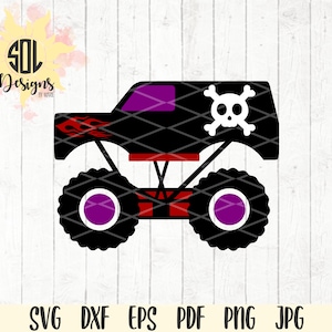 Monster Truck svg - little boy - monster truck design file - monster truck shirt - monster truck birthday - svg dxf eps png jpg pdf