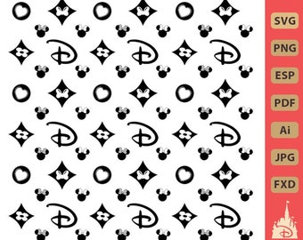 Free Free 61 Disney Lv Pattern Svg SVG PNG EPS DXF File
